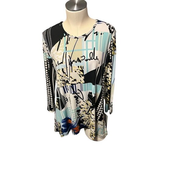 Jess and jane NWT polyester formal blouse - Picture 1 of 8